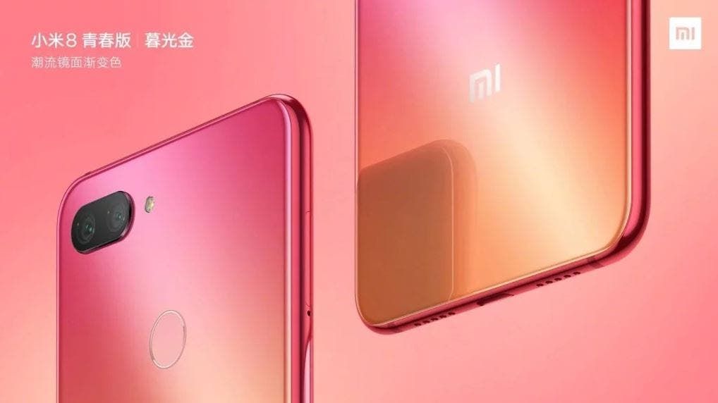 Xiaomi Mi 8 Youth Edition Twilight Gold