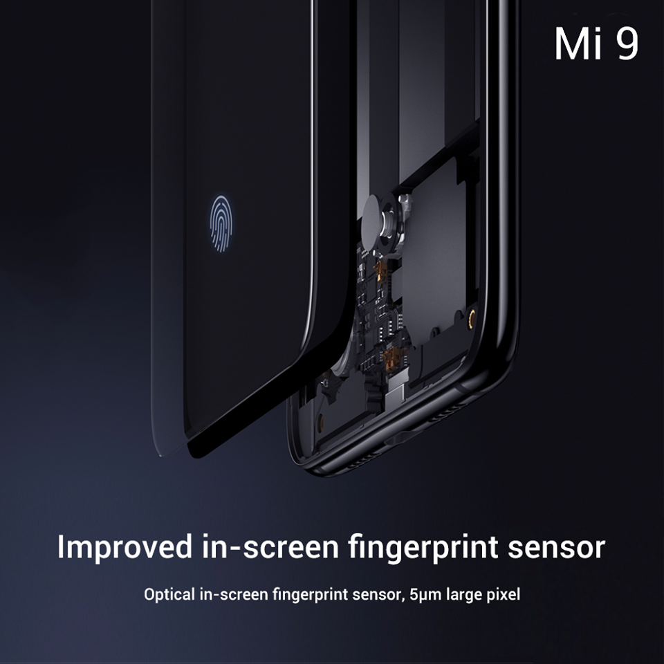 Xiaomi Mi 9 to feature an improved in-screen Fingerprint sensor