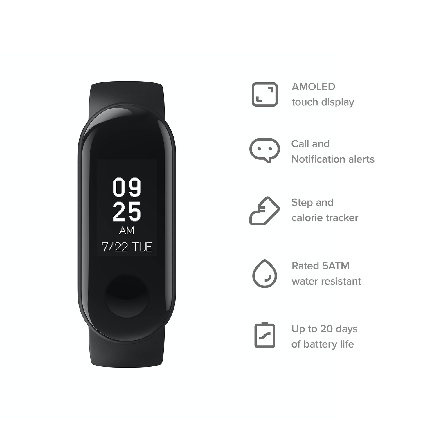 Mi Smart Band 3i with 20-day battery life announced