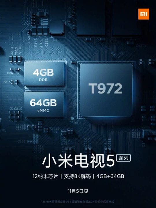 Xiaomi unveils some specifications of Mi TV 5