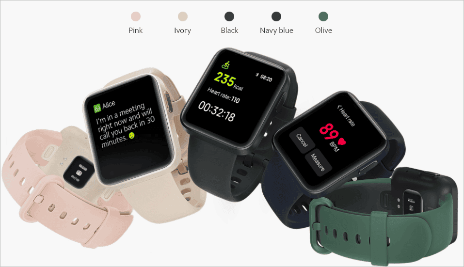 Xiaomi Mi Watch Lite goes official with 9 days of autonomy
