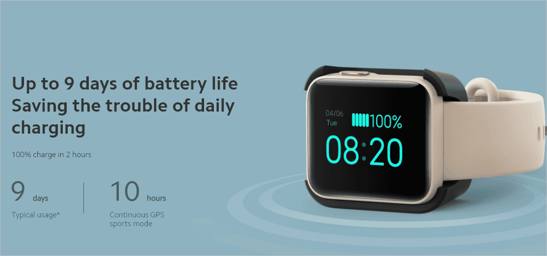 Xiaomi Mi Watch Lite goes official with 9 days of autonomy