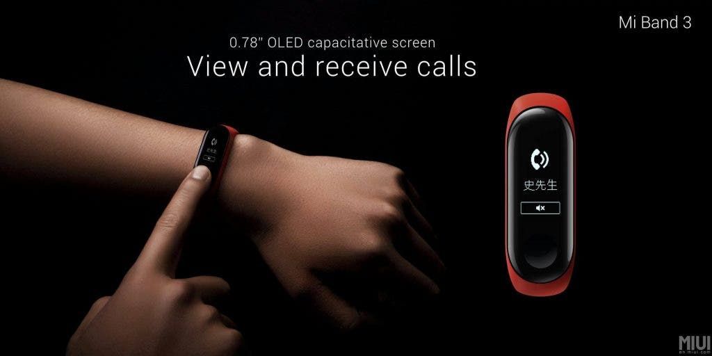 Mi Band 3 launched with a price tag of 169 Yuan