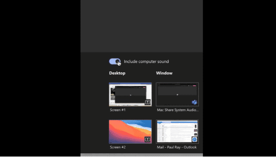 Microsoft Teams app now supports macOS system audio sharing