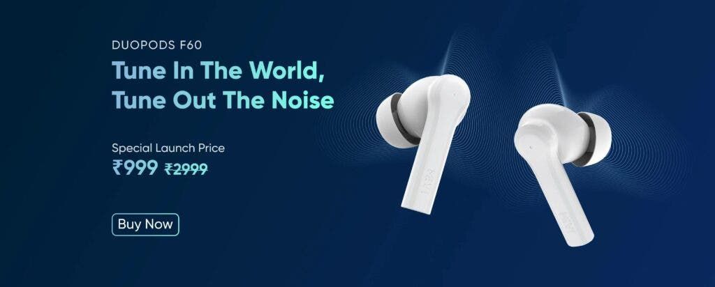 Mivi DuoPods F60 TWS Earbuds Launched In India, See Price & Features