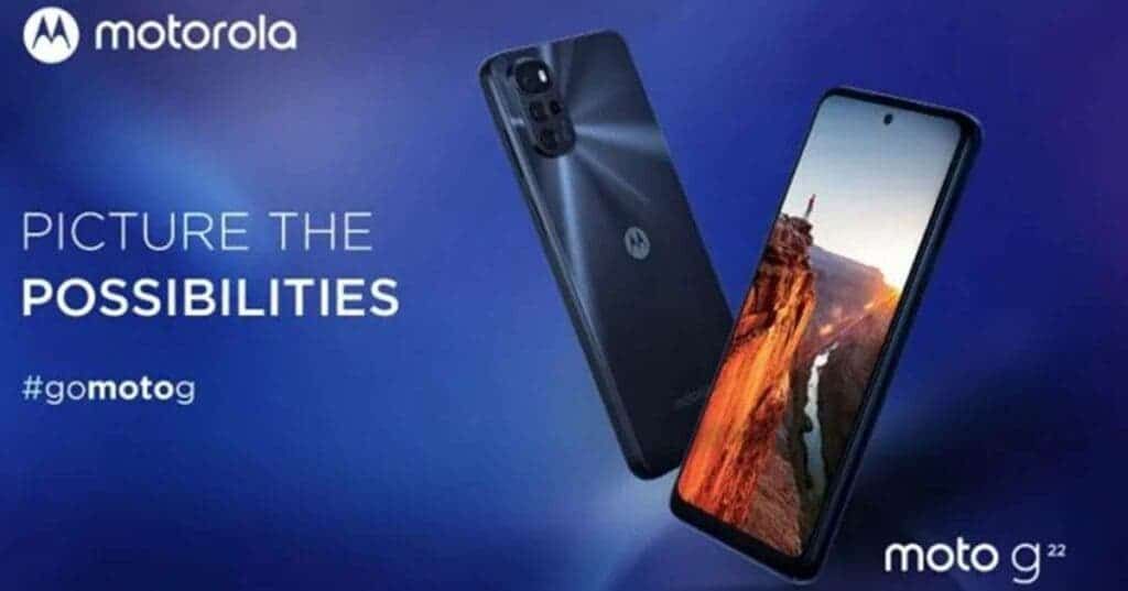 Motorola Reveals The Moto G22 Launch Date In India, Flipkart Listing Live