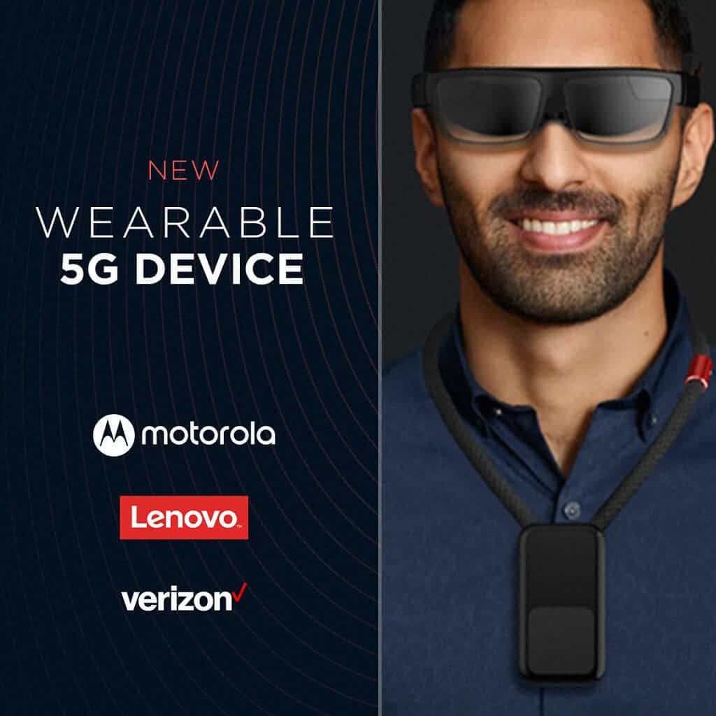 Motorola and Verizon Announced 5G Neckband For AR and VR Headsets