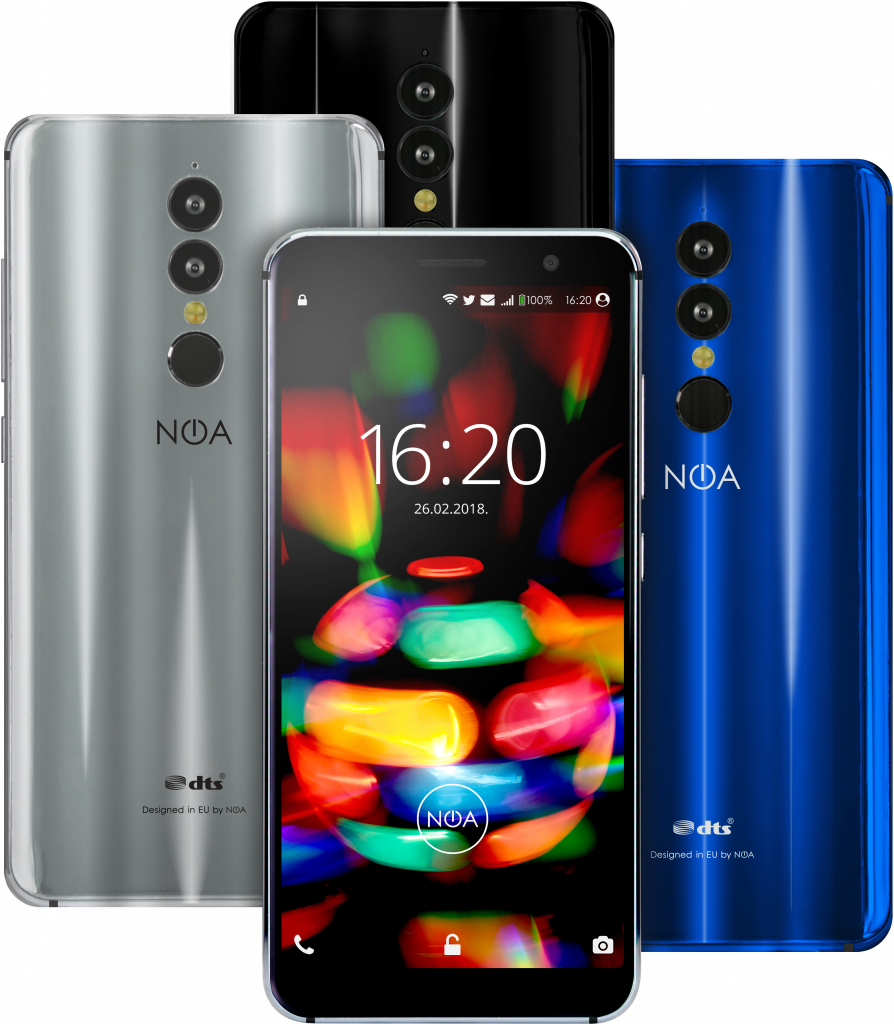 Three new NOA smartphones officially presented at MWC 2018