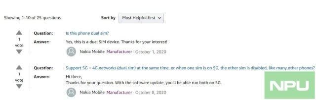 Nokia 8.3 5G is set to get the dual card 5G support update