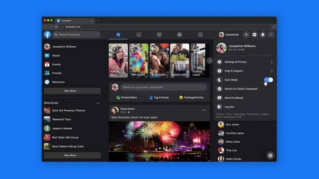 Facebook introduces dark mode for mobile, users reported all acrose the globe!
