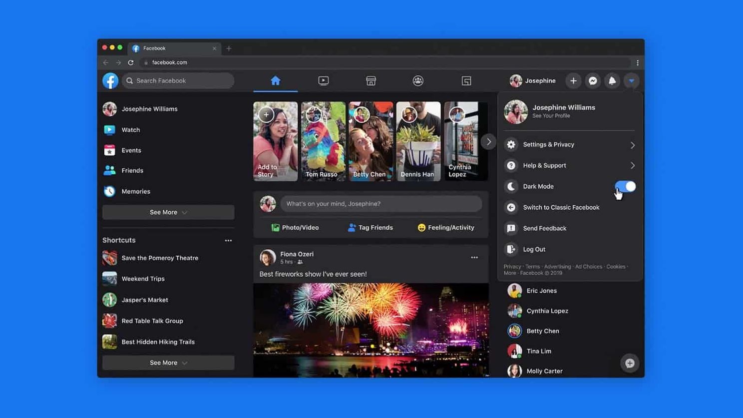 Facebook website gets a design refresh