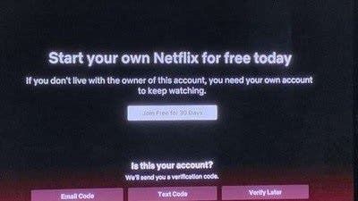 Netflix: If you are sharing your password, you are going down pretty soon