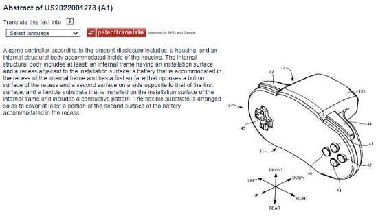 Nintendo patent - new handle has a unique shape, a bit like a VR headset