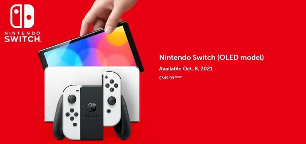 Nintedo Switch OLED goes official, specs, price and release date revealed