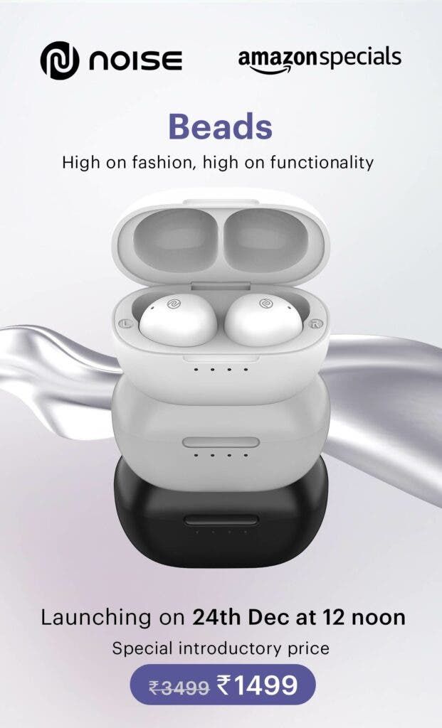 Noise Beads True Wireless Earbuds Launched In India, Sale Starts Soon