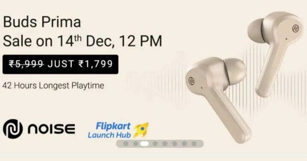 Noise Buds Prima TWS Goes Official In India, See Features & Price
