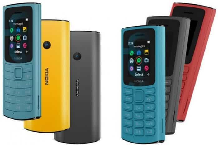 Nokia 110 4G and Nokia 105 4G are launched with a new design