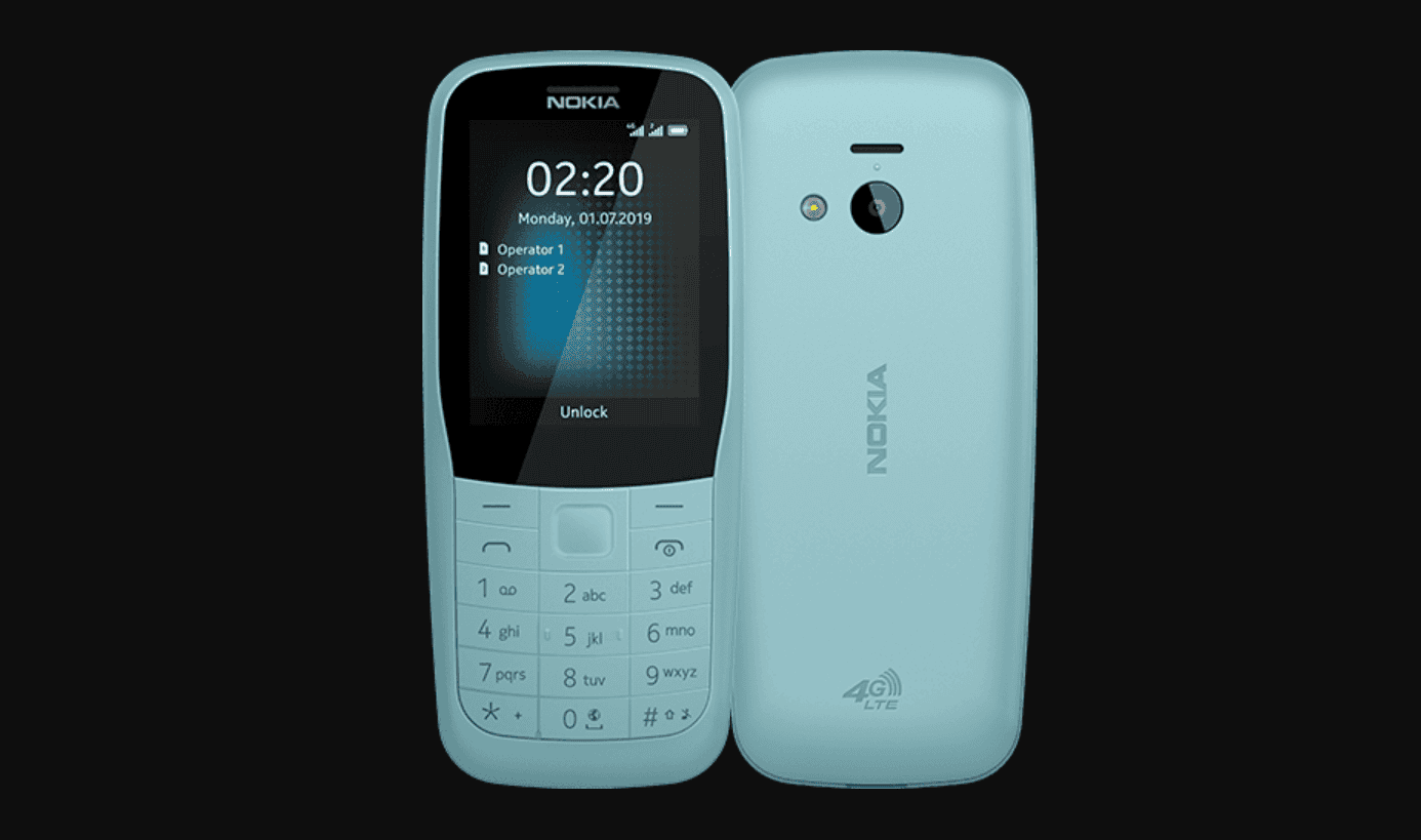 Nokia 220 4G feature phone launched in China for 299 yuan ($42)
