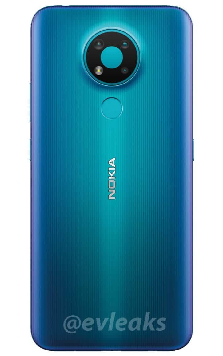The upcoming Nokia 3.4 smartphone has appeared on a press render