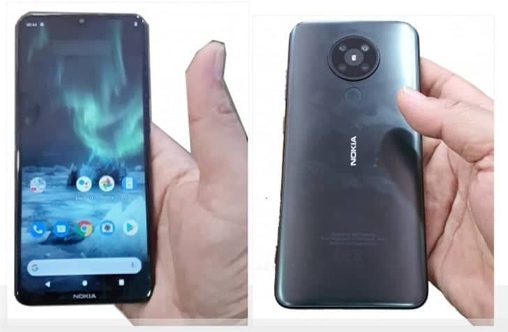 Nokia 5.3 real image appears online with a round quad-rear camera design