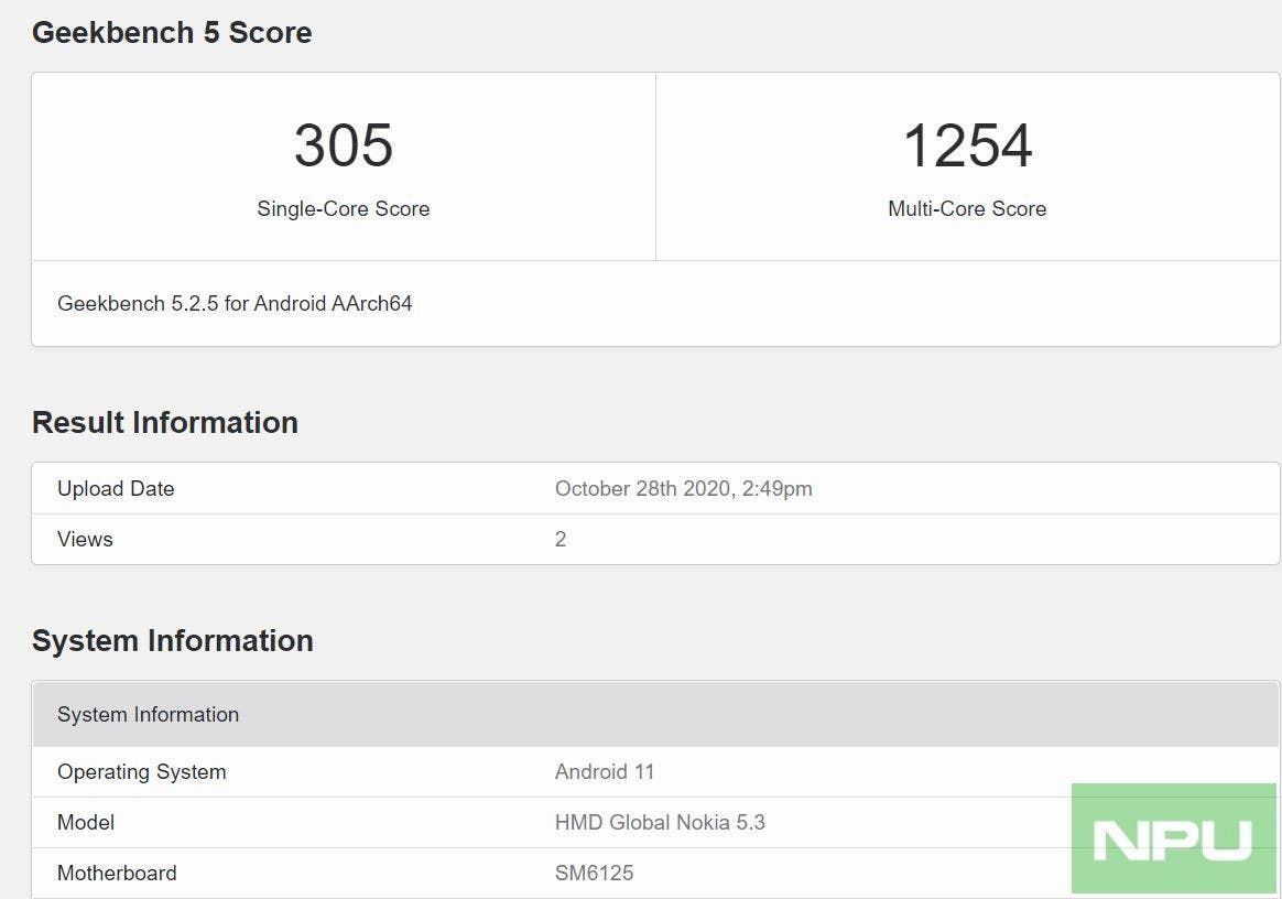 The budget Nokia 5.3 will soon get Android 11 update
