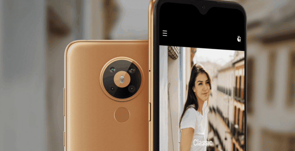 Nokia 5.3 landing page appears on Nokia India website