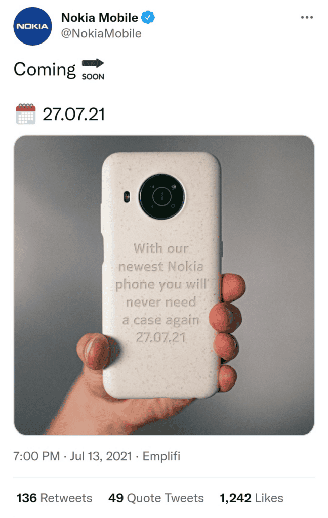 Nokia smartphone with a quad-ring Zeiss camera is coming