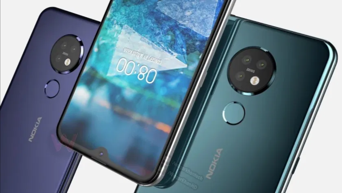 Nokia 7.2 latest renders show its colour combination
