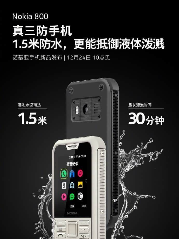 Nokia 800 Tough to arrive in China on December 24th