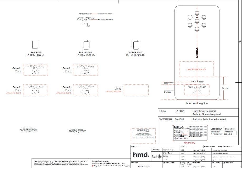 Nokia 9 PureView clears FCC, confirms penta-camera design