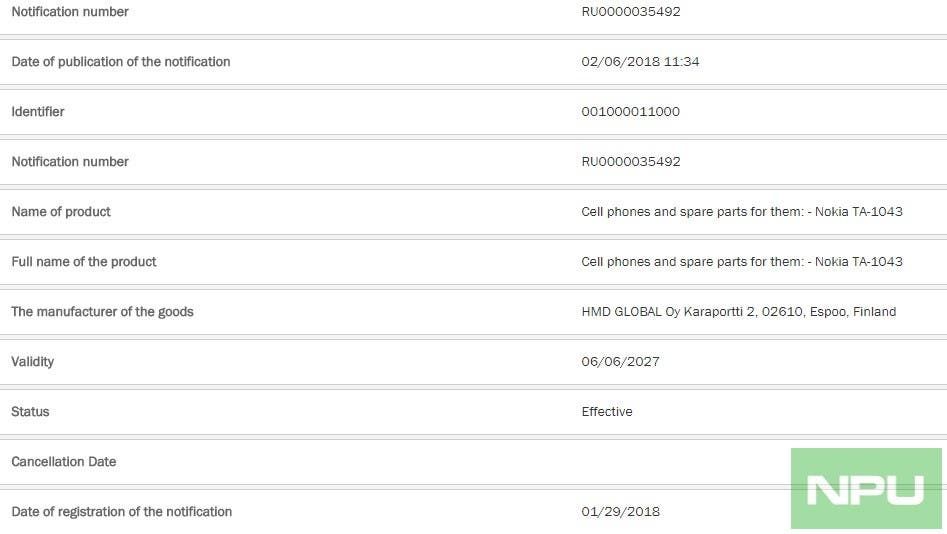 2 unknown Nokia Phones certified in Russia ahead MWC launch