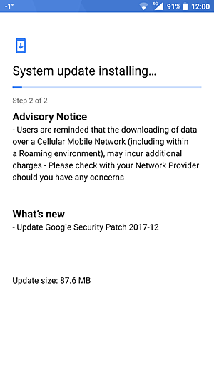 December Security Patch Arrives Sony Xperia XZ1, XZ Premium, and Nokia 8