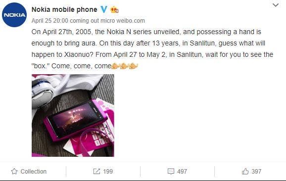 HMD Global could revive Nokia N series on May 2
