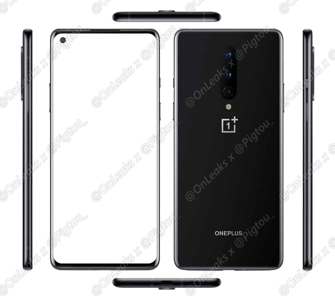 OnePlus 8 appears in its first press image