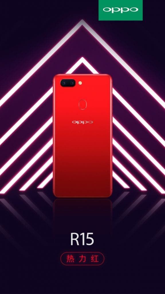Oppo R15 and R15 Dream Mirror Official Press Renders Released