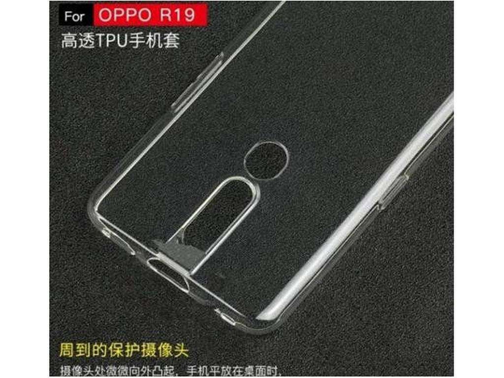 Alleged Oppo R19 case render hints at a dual-rear camera variant