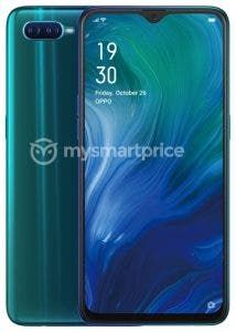 Oppo Reno A Renders Emerges Online, to come with SD 710, 6GB RAM and In-display Fingerprint Sensor