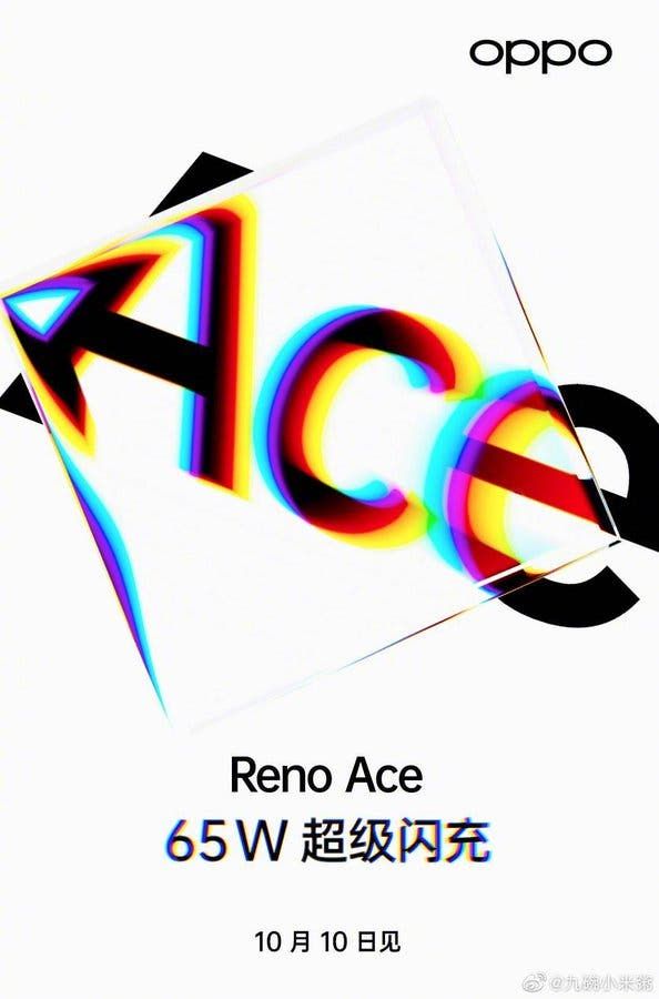 Oppo Reno Ace official launch confirmed for October 10