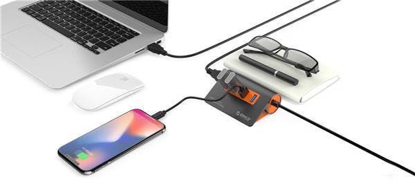 ORICO USB3.1 Gen2 full-featured HUB Shown In Photos