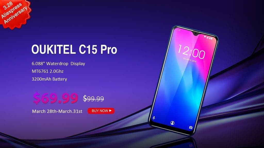 OUKITEL unveils big Aliexpress 3.28 deals, prices start at $57.99