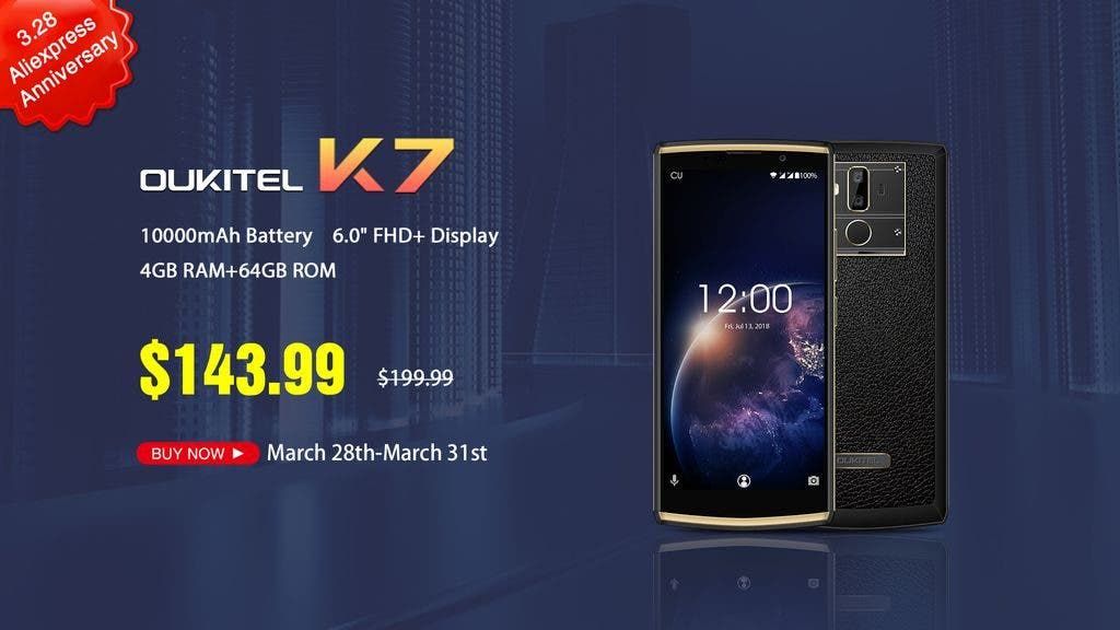 OUKITEL unveils big Aliexpress 3.28 deals, prices start at $57.99