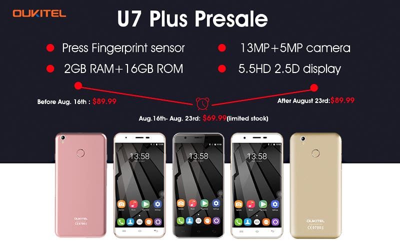 How's the Oukitel U7 Plus fingeprint scanner functionality?
