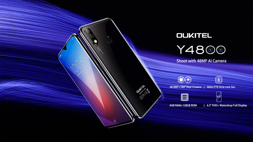 OUKITEL Y4800 with 48MP Rear Camera Will Presale at $199.99