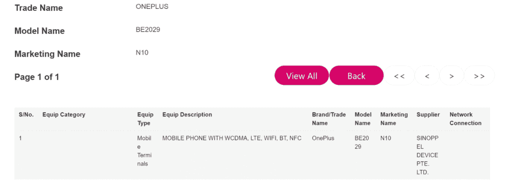 OnePlus Nord N10 5G receives IMDA certification, coming to Asia as well