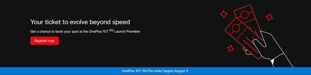 OnePlus 10T India Launch: Pay Re 1 To Pre-Register & Win The Phone