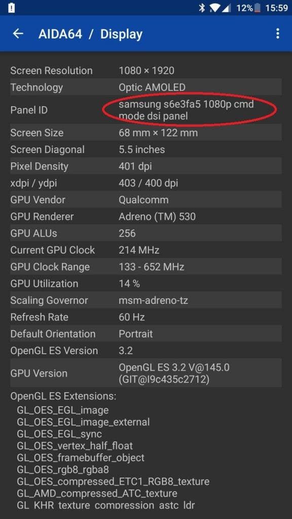 OnePlus 5 and OnePlus 3T use the exact same display panel?
