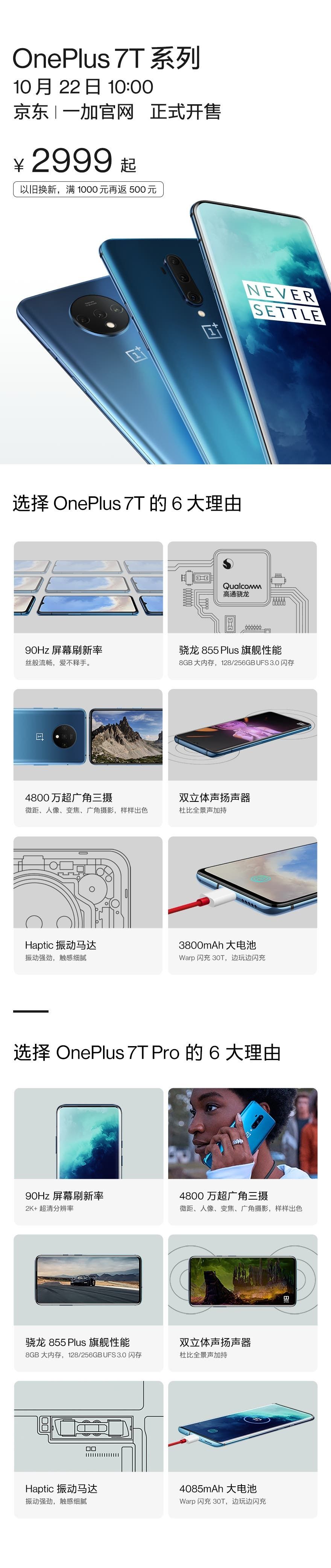 OnePlus 7T first official sales in China start today