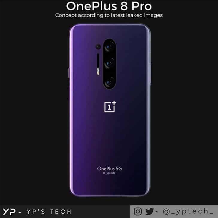 OnePlus 8 Pro latest renders hit the web