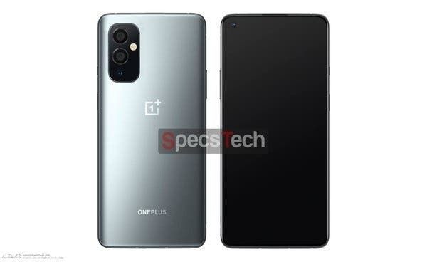 OnePlus 9 new render shows a pure white body with a matrix triple camera