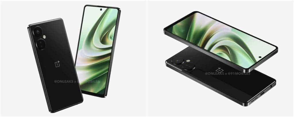 OnePlus Nord CE 3 leaked renders show an OnePlus X-like design